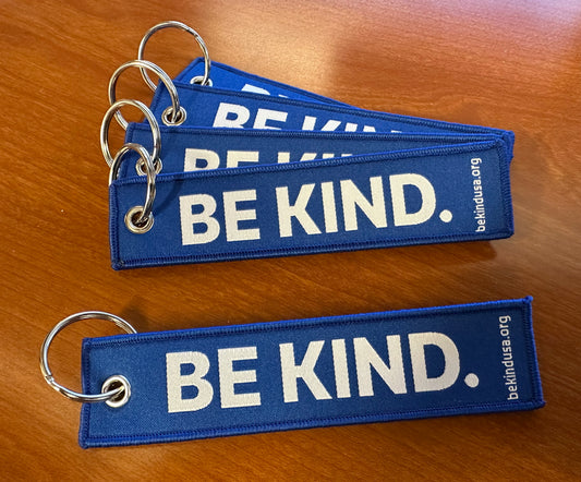 Be Kind. Woven Keychain